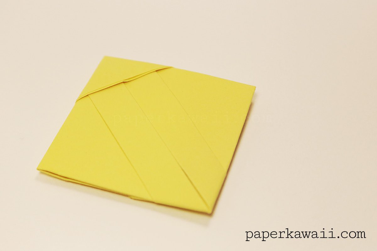 Origami Square Letter Fold Tutorial - Paper Kawaii