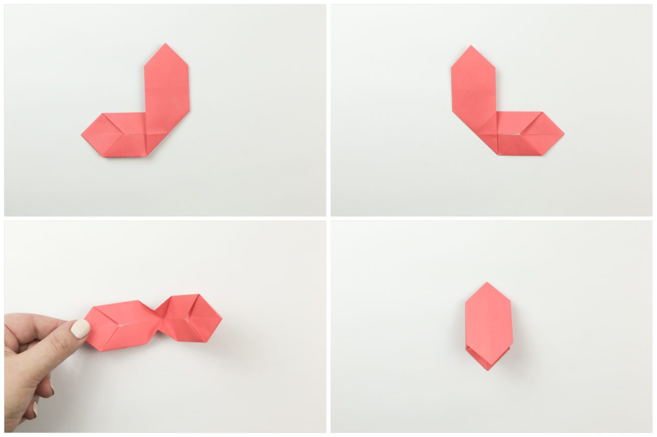 Origami Bow Tie Step By Step Instructions Paper Kawaii