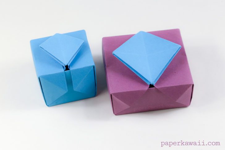 Origami Gatefold Box Instructions - Paper Kawaii