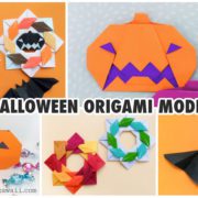 Origami Pumpkin Bag Video Instructions - Paper Kawaii