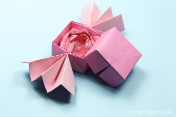 Sweet Origami Candy Box - Video Tutorial - Paper Kawaii