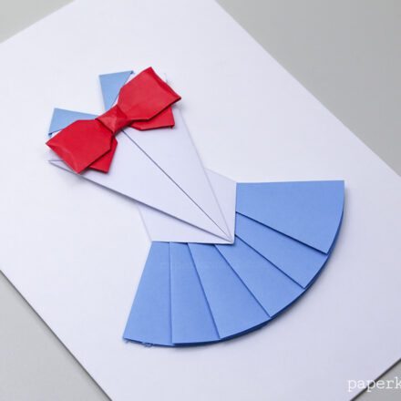 Origami Drawstring Pouch Bag Tutorial ~ Free-Tutorial.net