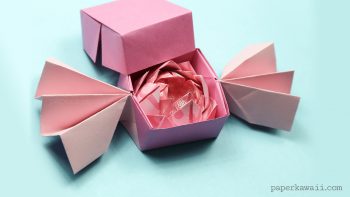 Traditional Origami Lotus Instructions - Paper Kawaii