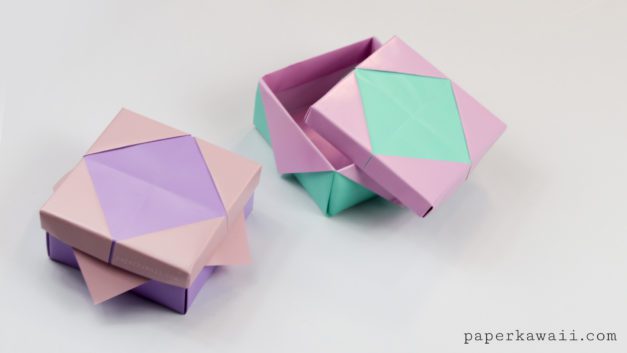 Origami Masu Box Star Variation Tutorial - Paper Kawaii