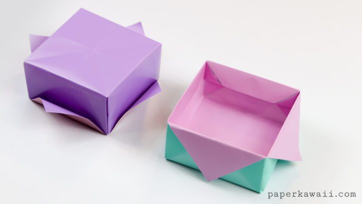 Origami Masu Box Star Variation Tutorial - Paper Kawaii
