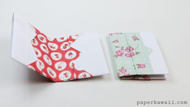 Origami Card Wallet Tutorial - Paper Kawaii