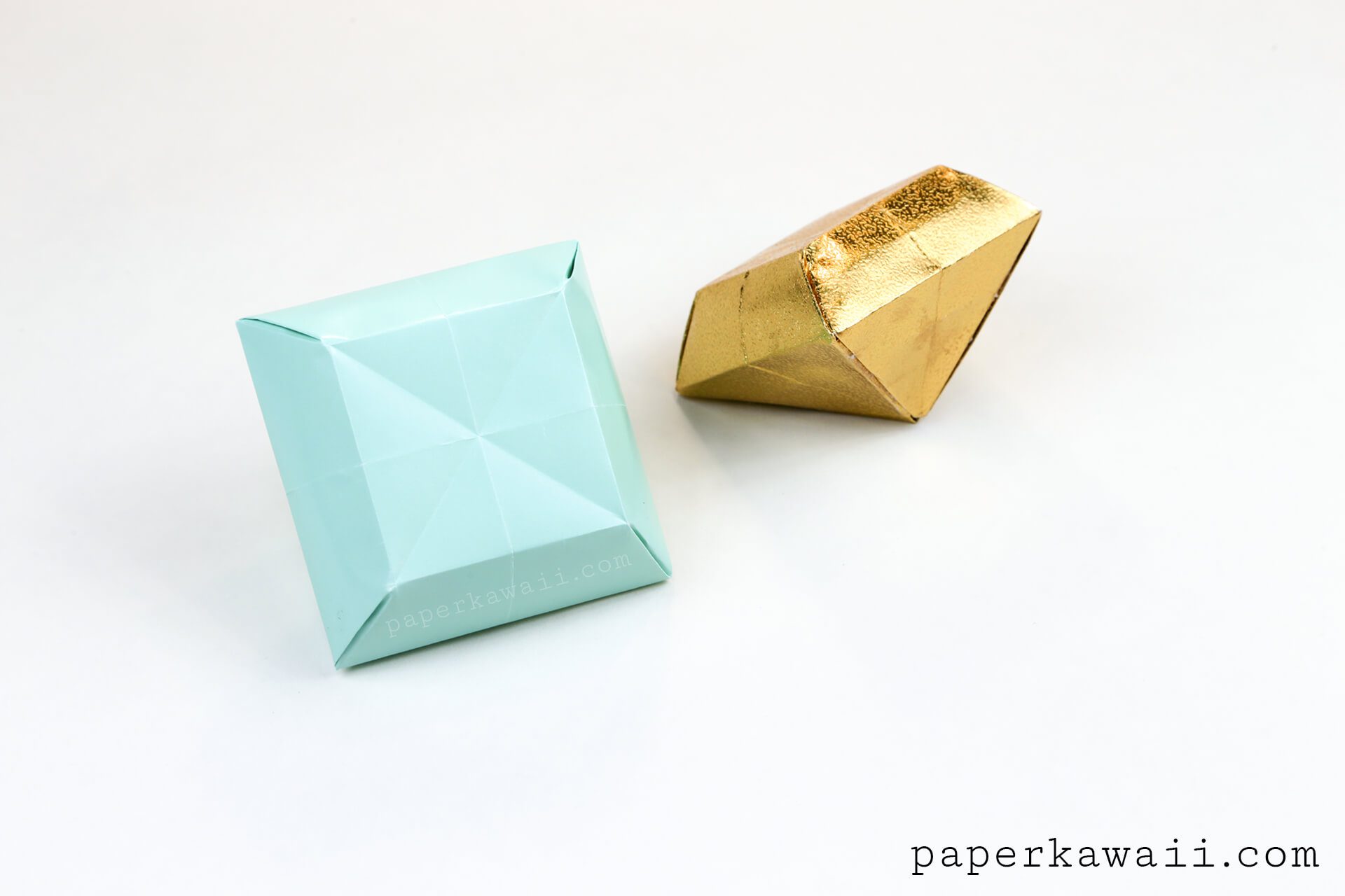 St Patrick's Day Pot of Gold made by Origami 