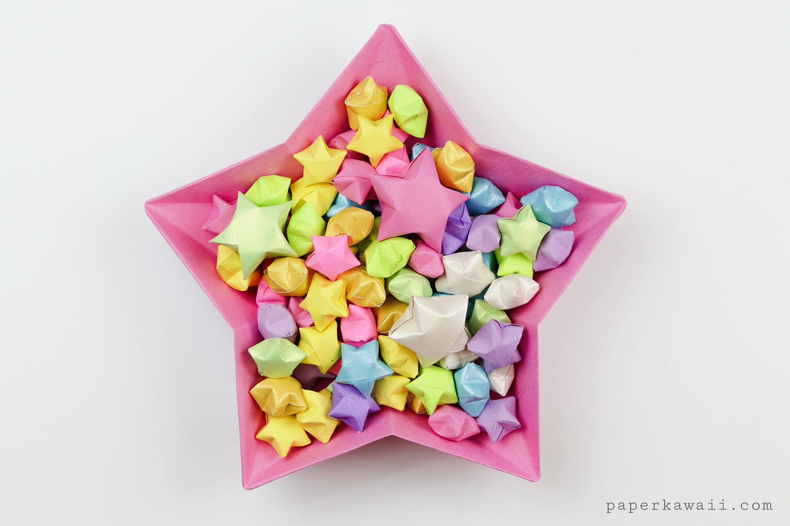 origami lucky star printable instructions - Google Search
