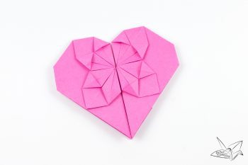 Money Origami Heart Tutorial - Paper Kawaii