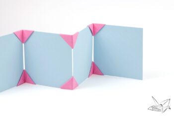 Origami Photo Frame Tutorial - Make A Photo Display - Paper Kawaii