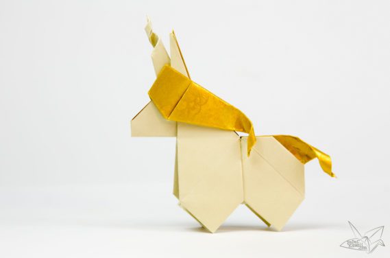 Origami Unicorn Tutorial - Paper Kawaii