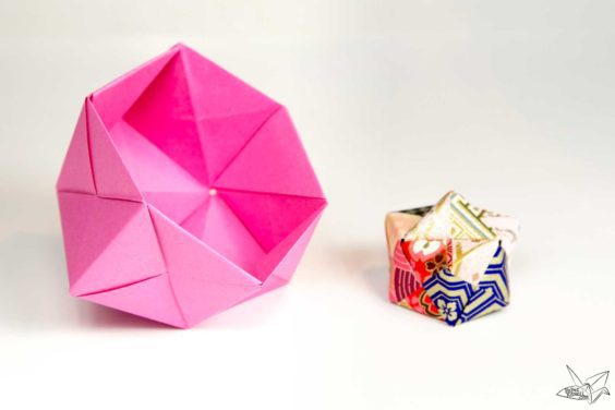 Modular Origami Sonobe Bowl Tutorial - Paper Kawaii