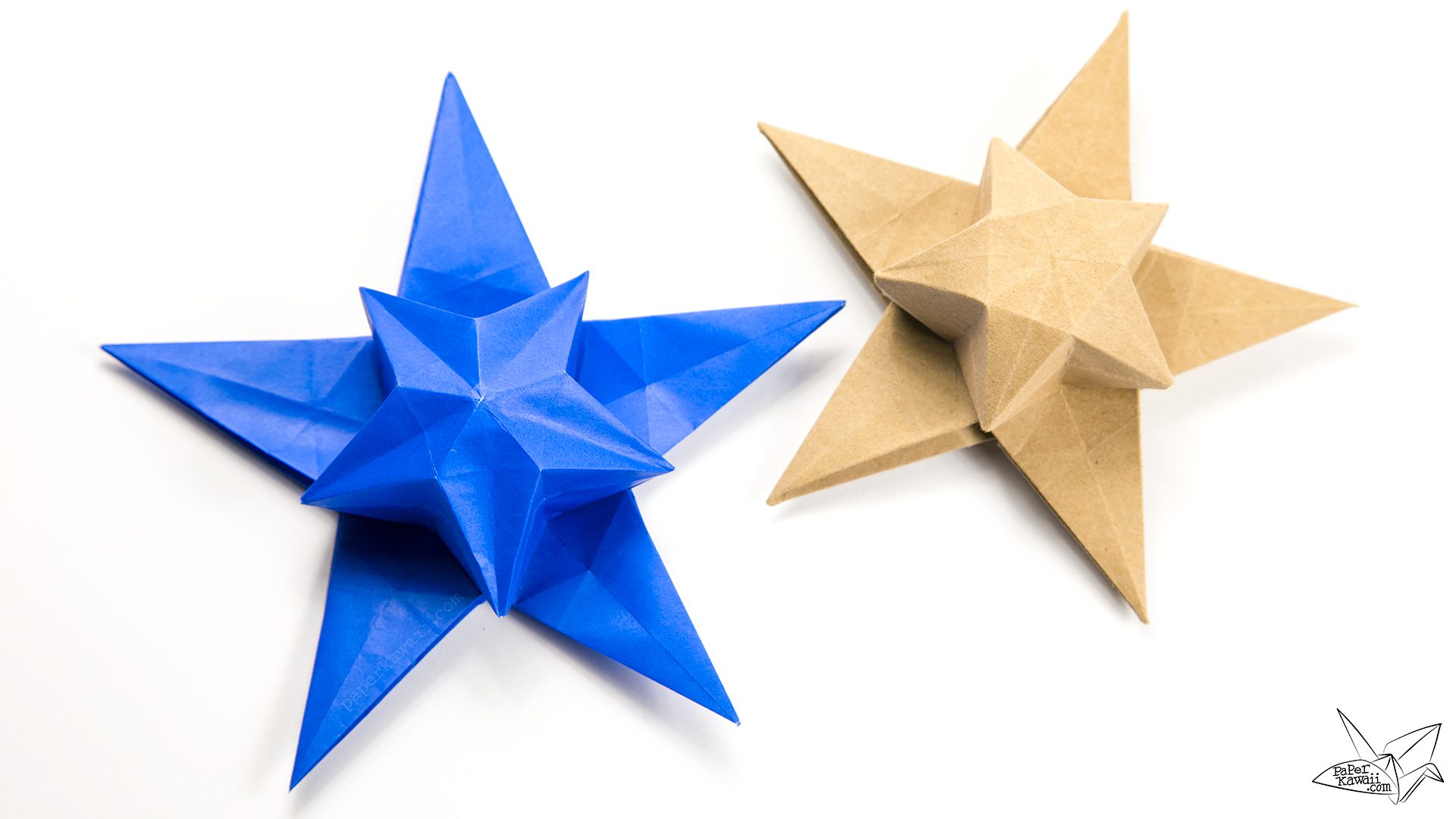 Origami Star Puff Tutorial Philip Chapman Bell Paper Kawaii