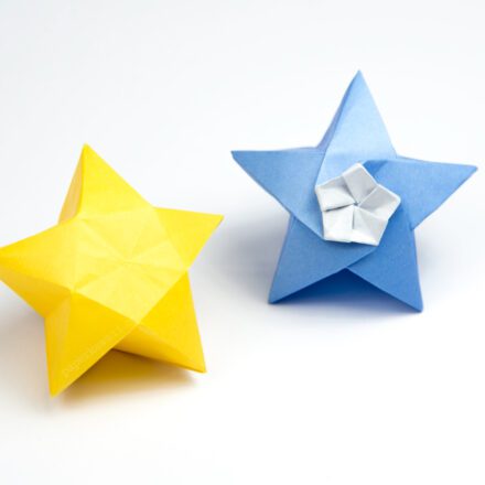 How to Make an Origami Star Instructions, Free Printable Papercraft  Templates
