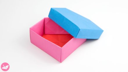 New Origami Gem Box & Lid Tutorial - Paper Kawaii