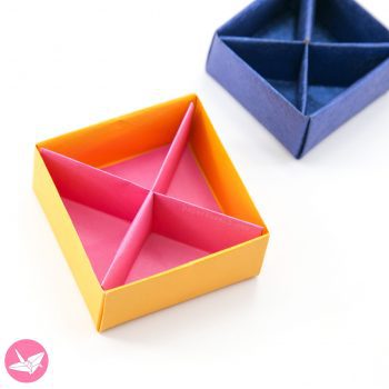 Useful Origami Diagonal Box Divider Tutorial - Paper Kawaii