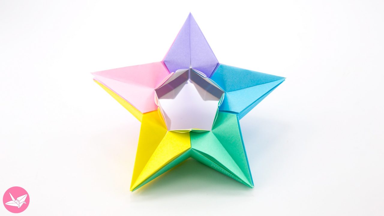 Pretty Modular Origami Star Tutorial - Salman Ebrahimi