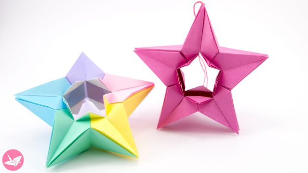 Pretty Modular Origami Star Tutorial - Salman Ebrahimi