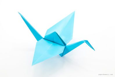 Origami Crane Tutorial - Traditional Origami Tsuru