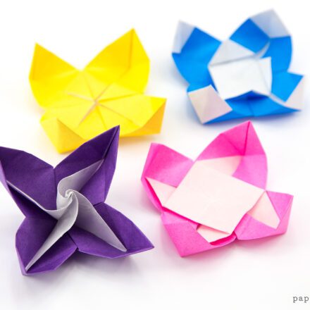 Origami Book - Blizzard Style Tutorial - DIY - Paper Kawaii 