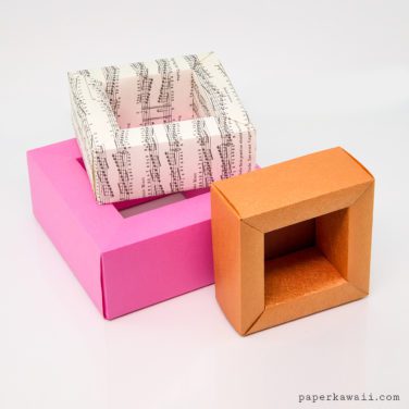 Useful Modular Origami Display Frame Tutorial - Paper Kawaii