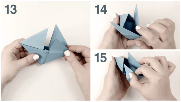 Origami Fox Box Step By Step Instructions - Paper Kawaii