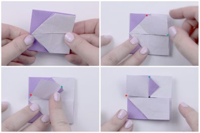 Origami Japanese Envelope Box Step By Step Instructions - Paper Kawaii