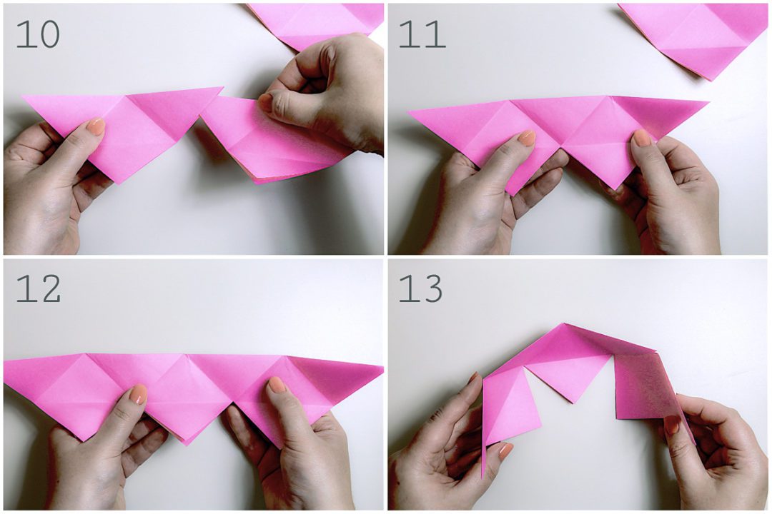 Origami Candy Box - Modular Step By Step Instructions - Paper Kawaii