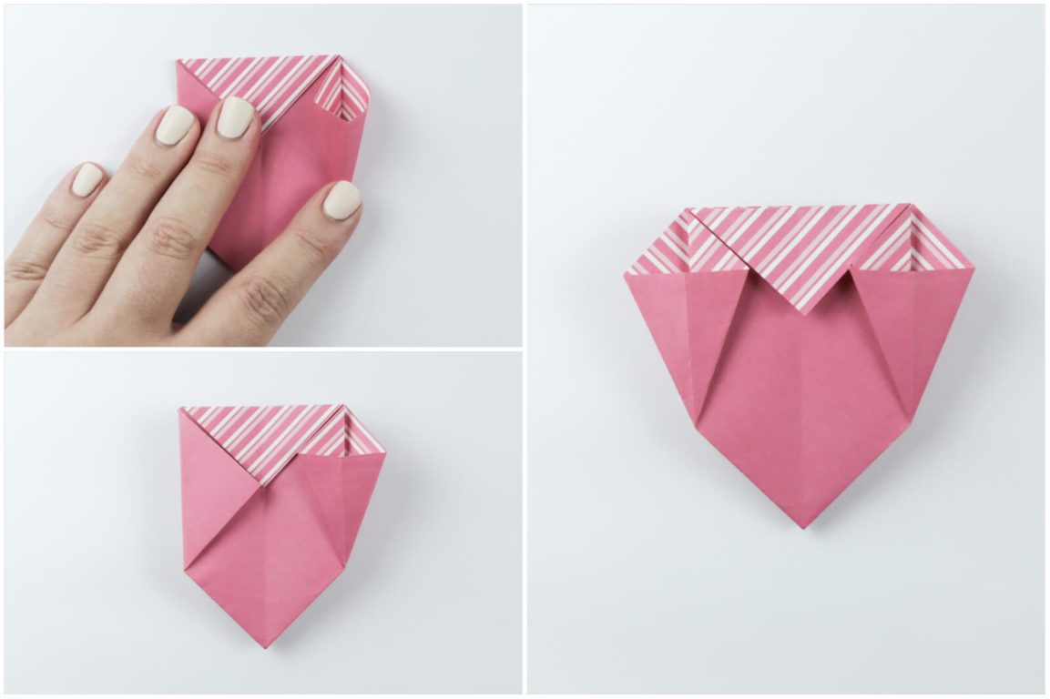 Origami Box With Flaps Step By Step Instructions - Paper Kawaii