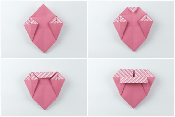 Origami Box With Flaps Step By Step Instructions - Paper Kawaii