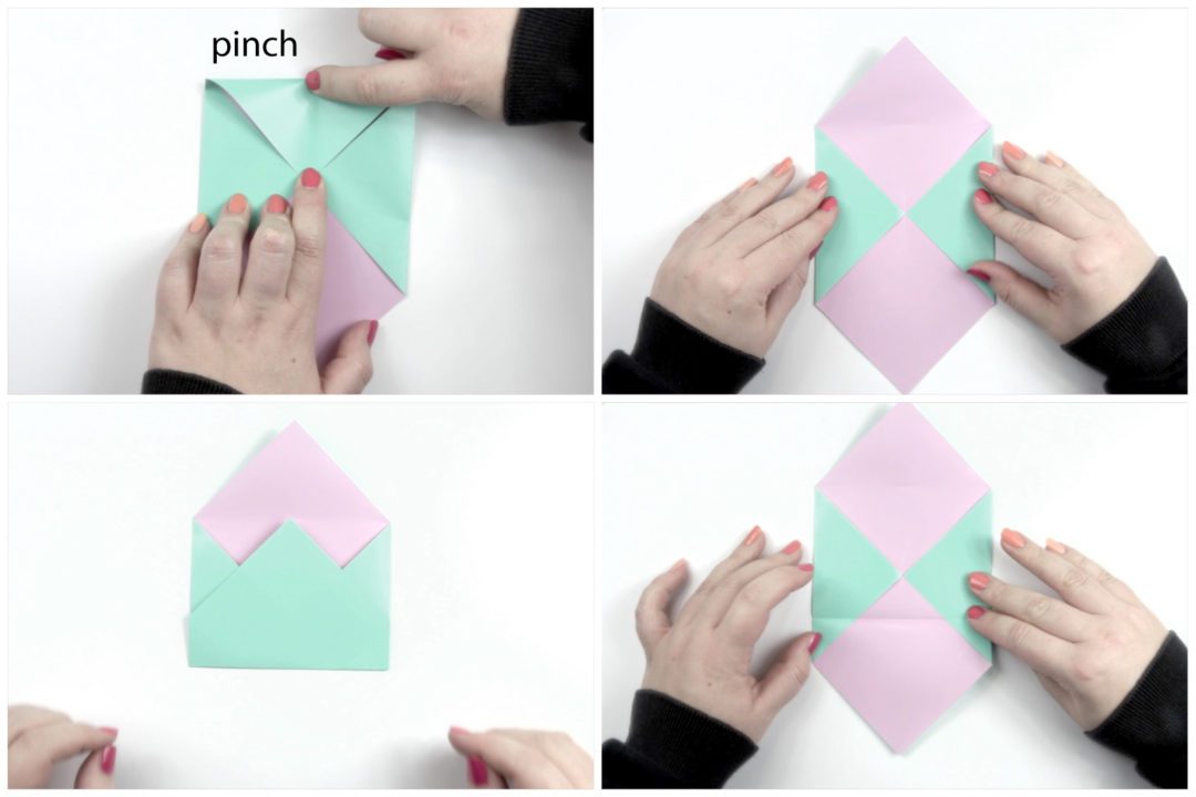 Useful Origami Envelope Photo Tutorial Step By Step Instructions ...