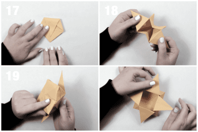 Origami Star Box Step By Step Instructions - Paper Kawaii