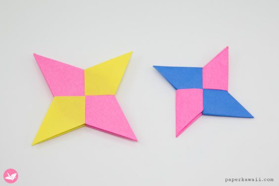 origami ninja star 8 point