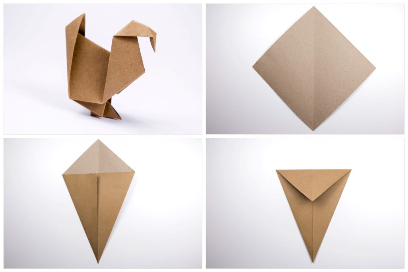 Origami Turkey Step By Step Instructions - Paper Kawaii