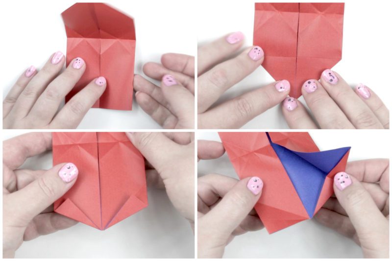 Origami Puffy Heart Photo Tutorial Paper Kawaii