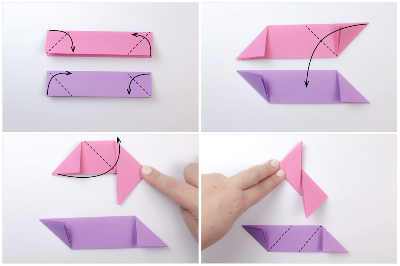 Origami Ninja Star Photo Tutorial Step By Step Instructions - Paper Kawaii