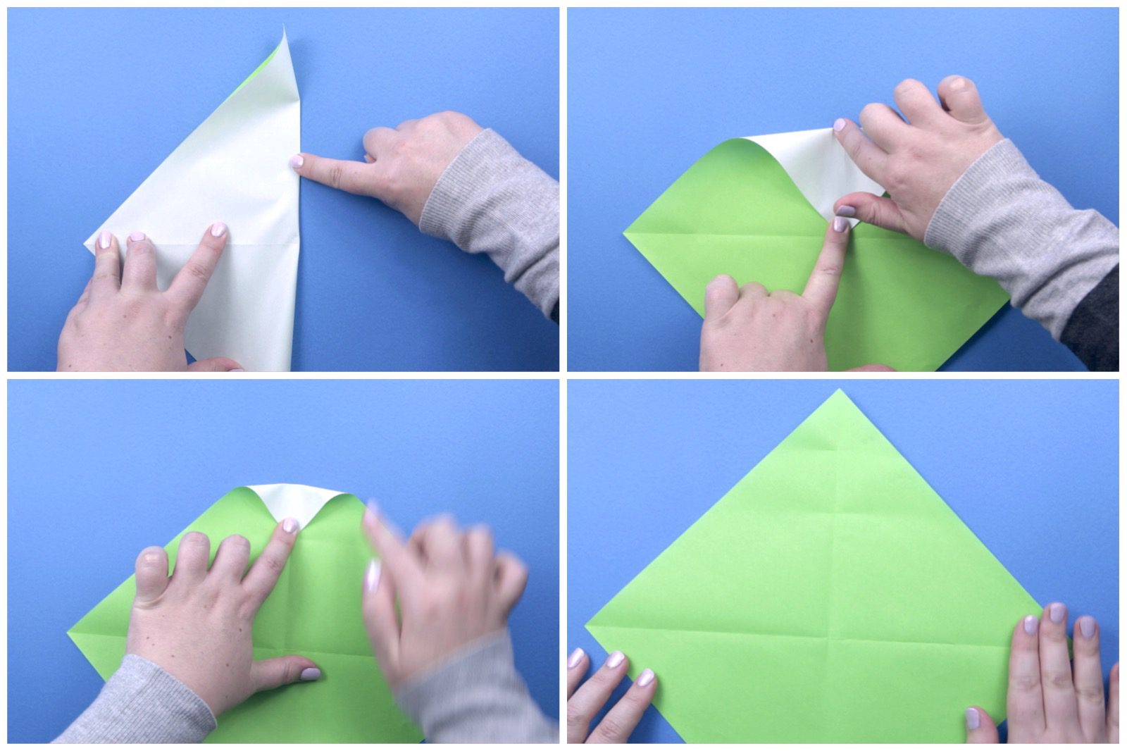 DIY EASY ORIGAMI POUCH coin purse [sewingtimes]
