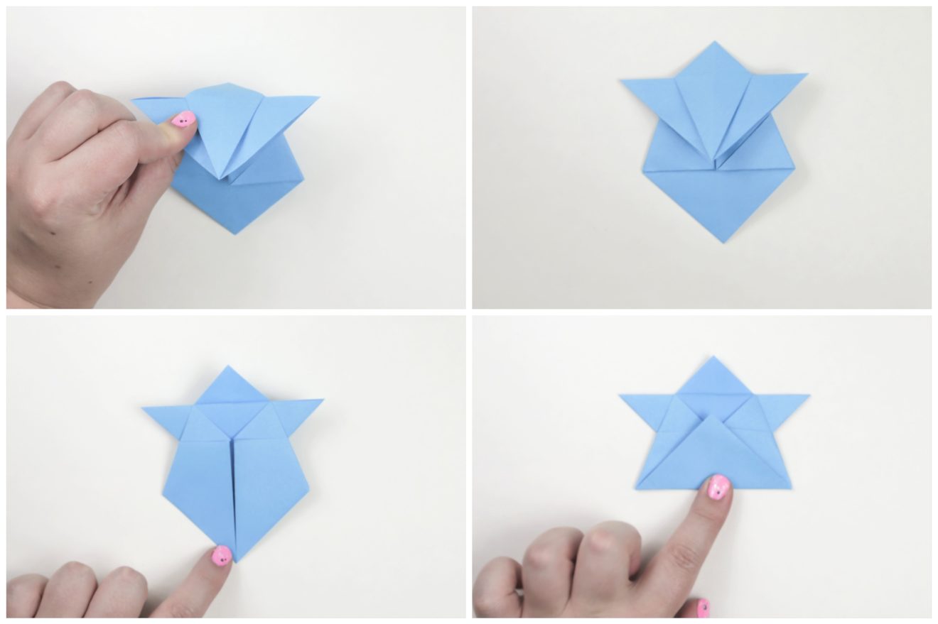 Origami Sumo Wrestler Photo Tutorial Step By Step