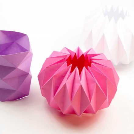Easy Origami Diamond Tutorial - Simple Gem - Paper Kawaii