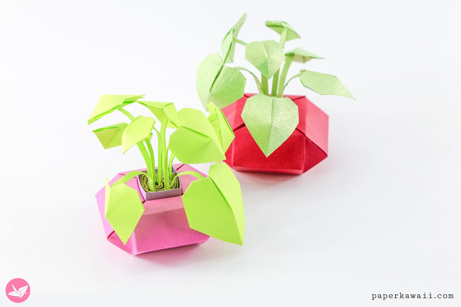 Origami Potted Plant