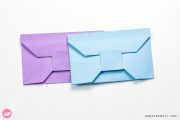 Origami Envelope Video Tutorial - Paper Kawaii