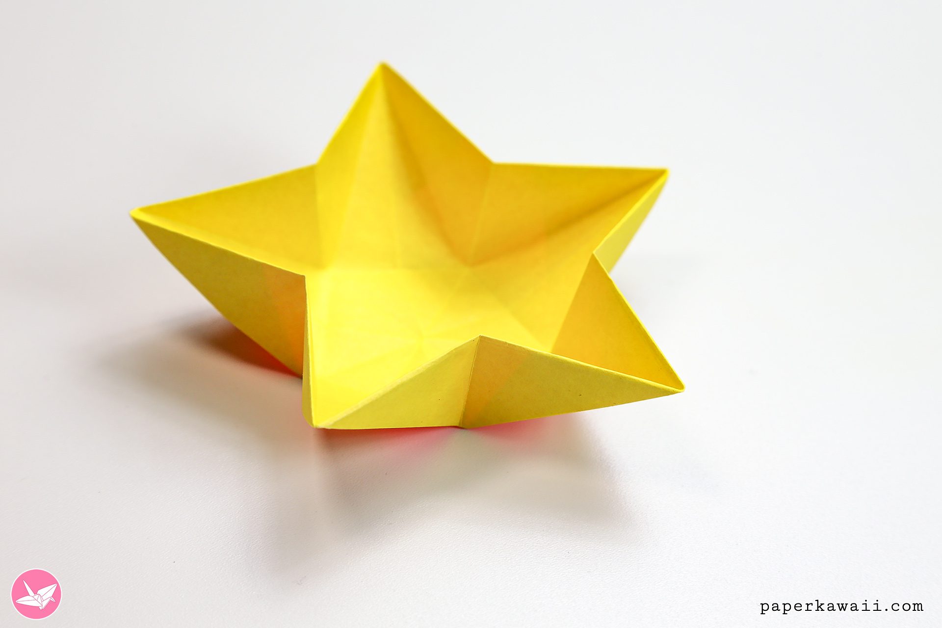 Origami Star Bowl Instructions - Paper Kawaii